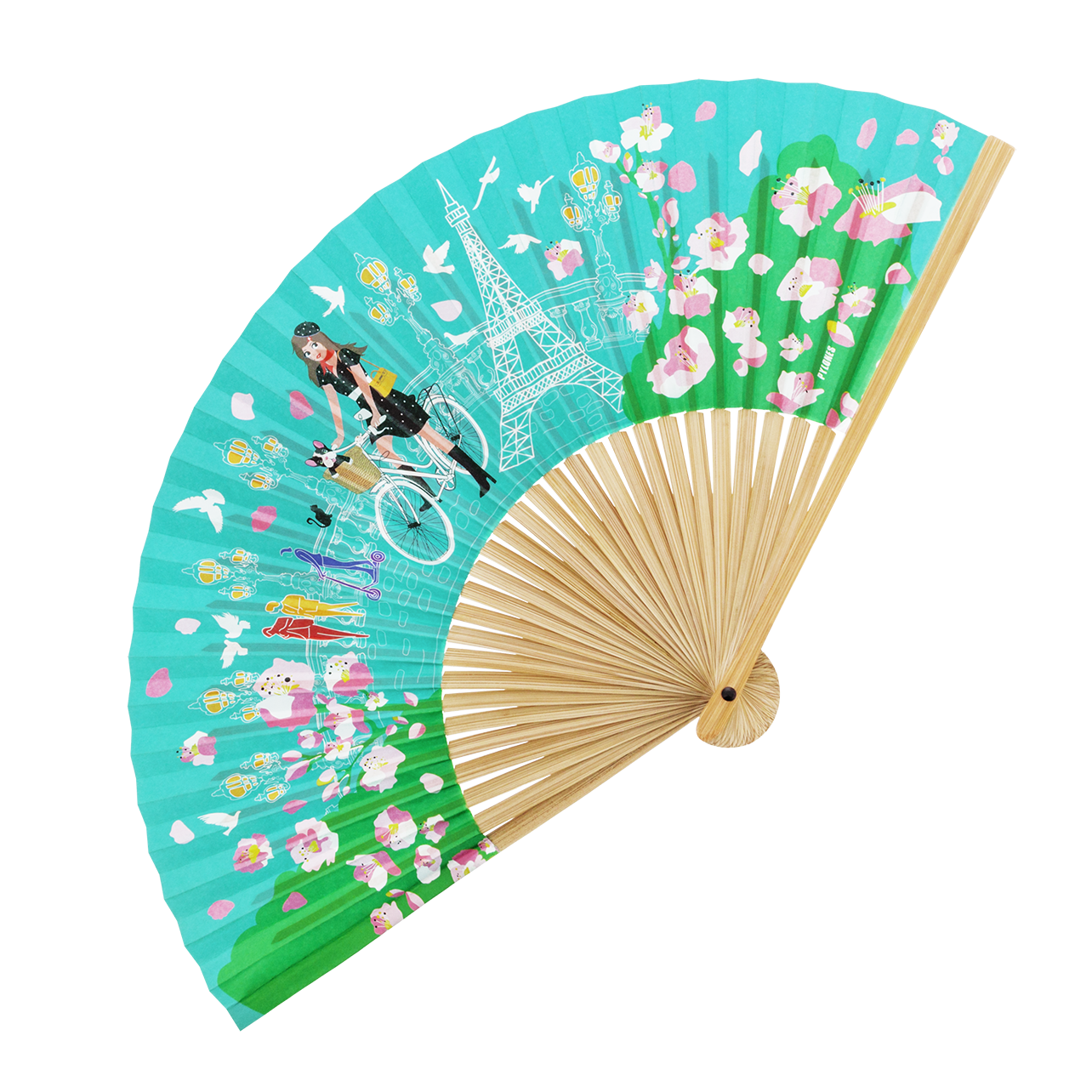 Éventail Pylones - Accessoire Décoration Ou Utilitaire, En Papier, Design Original - 14