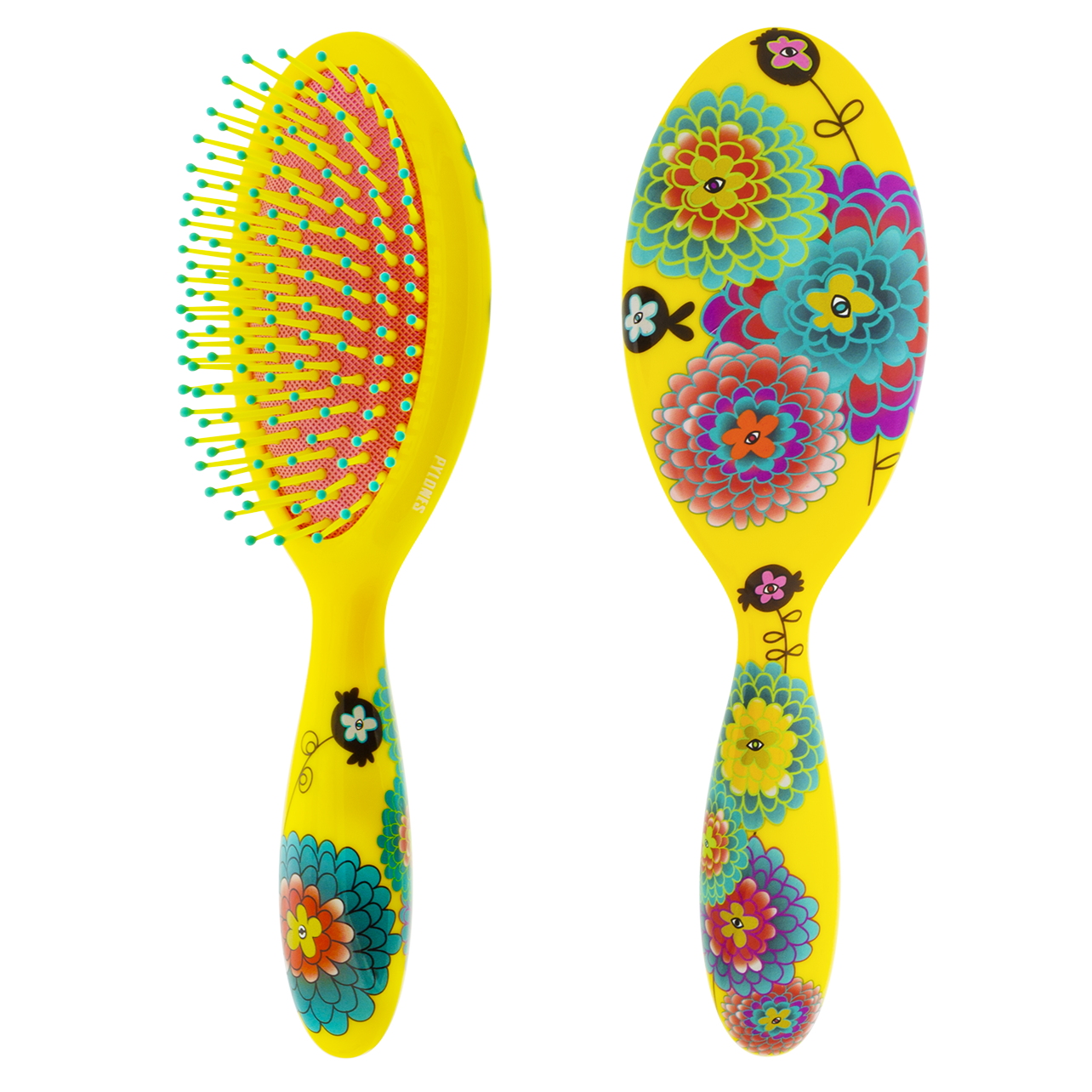 Large Hairbrush Ladypop Large Dahlia Pylones