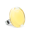 39822 - Anillo de vidrio soplado - Cachou Medium Pastel - Jaune