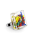 28919 - Anillo de vidrio soplado - Carré Medium Mix Perles - Multicolore