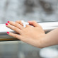 Glass ring - Tower Milk