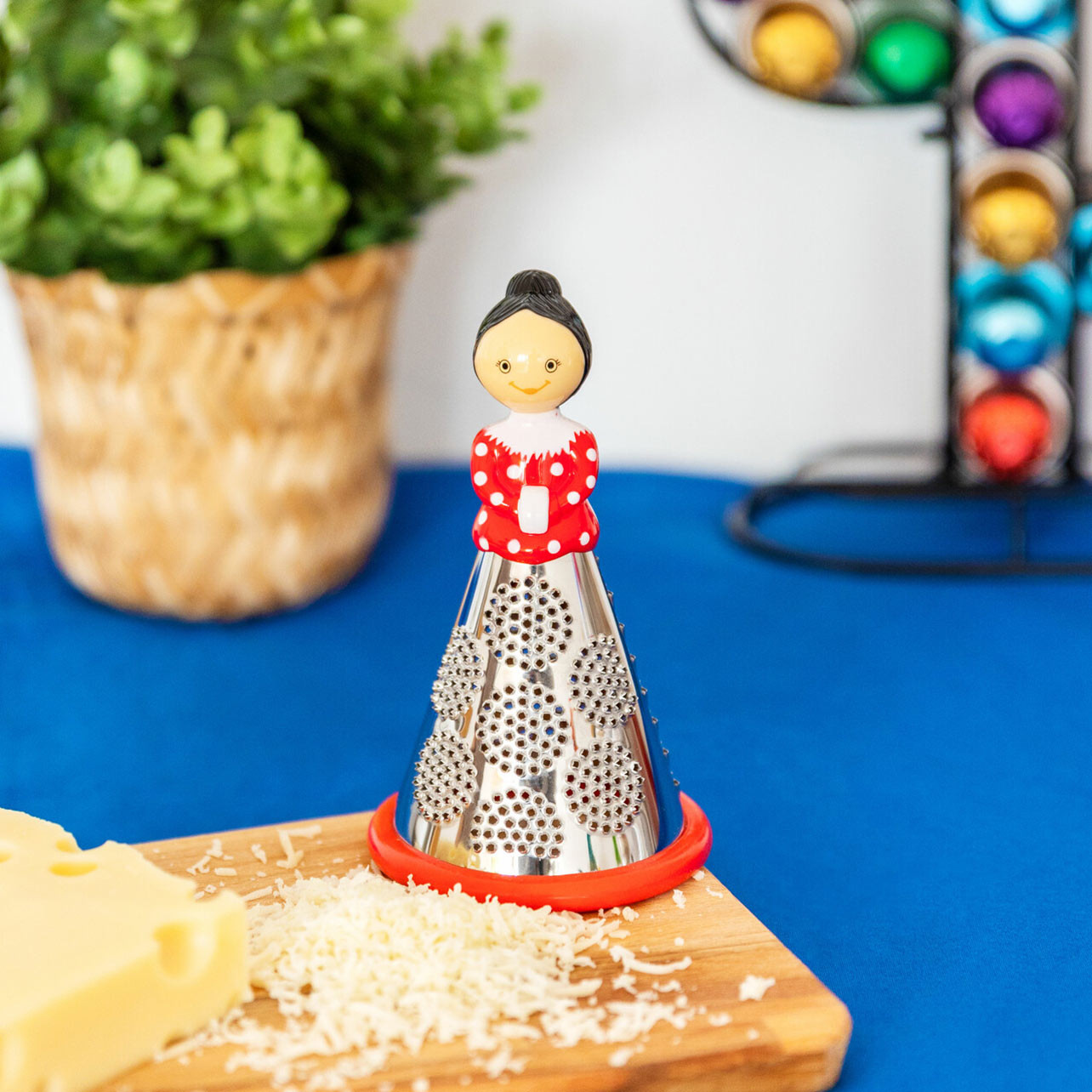 Small grater Nonna Red 2 Pylones