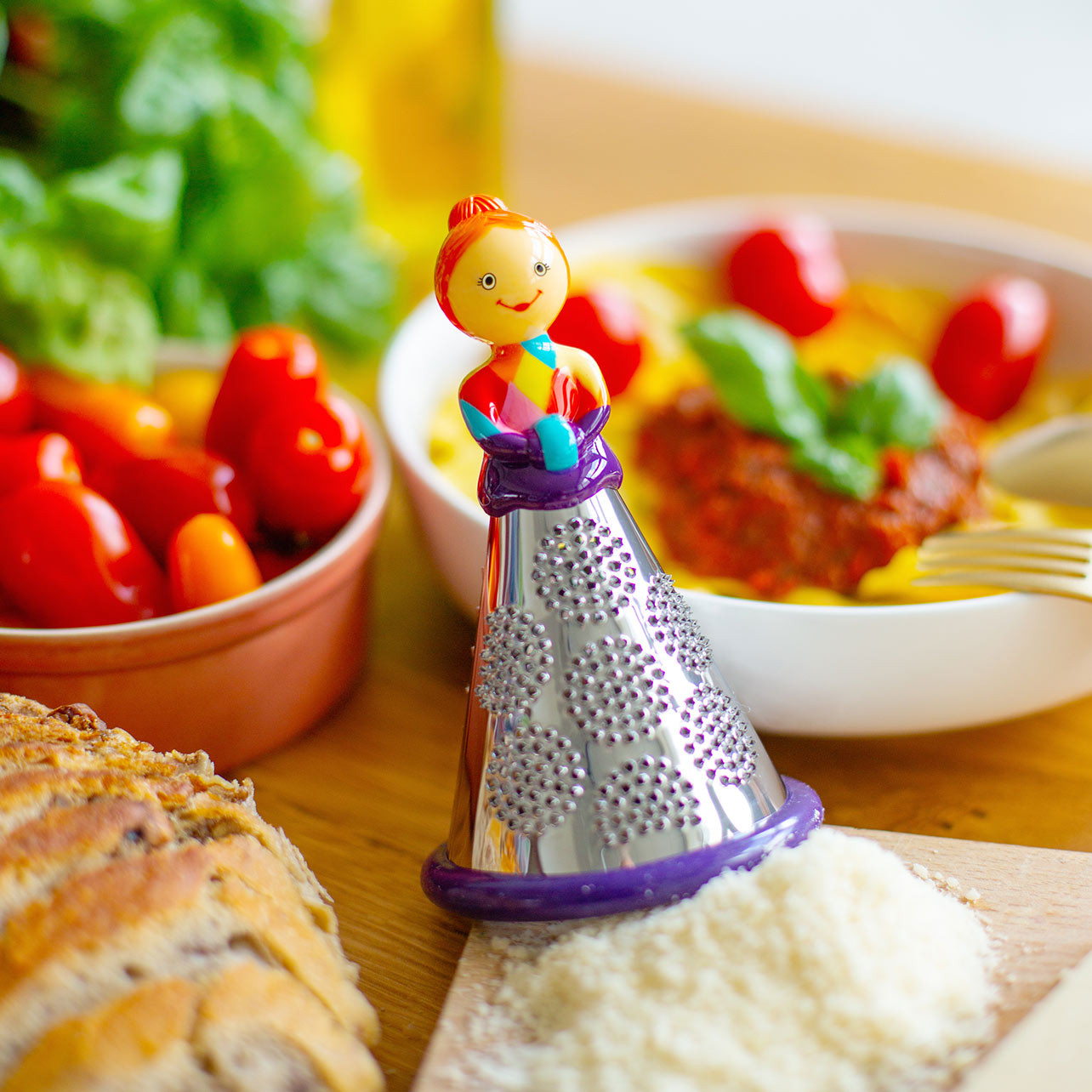 Small grater Nonna Purple Pylones