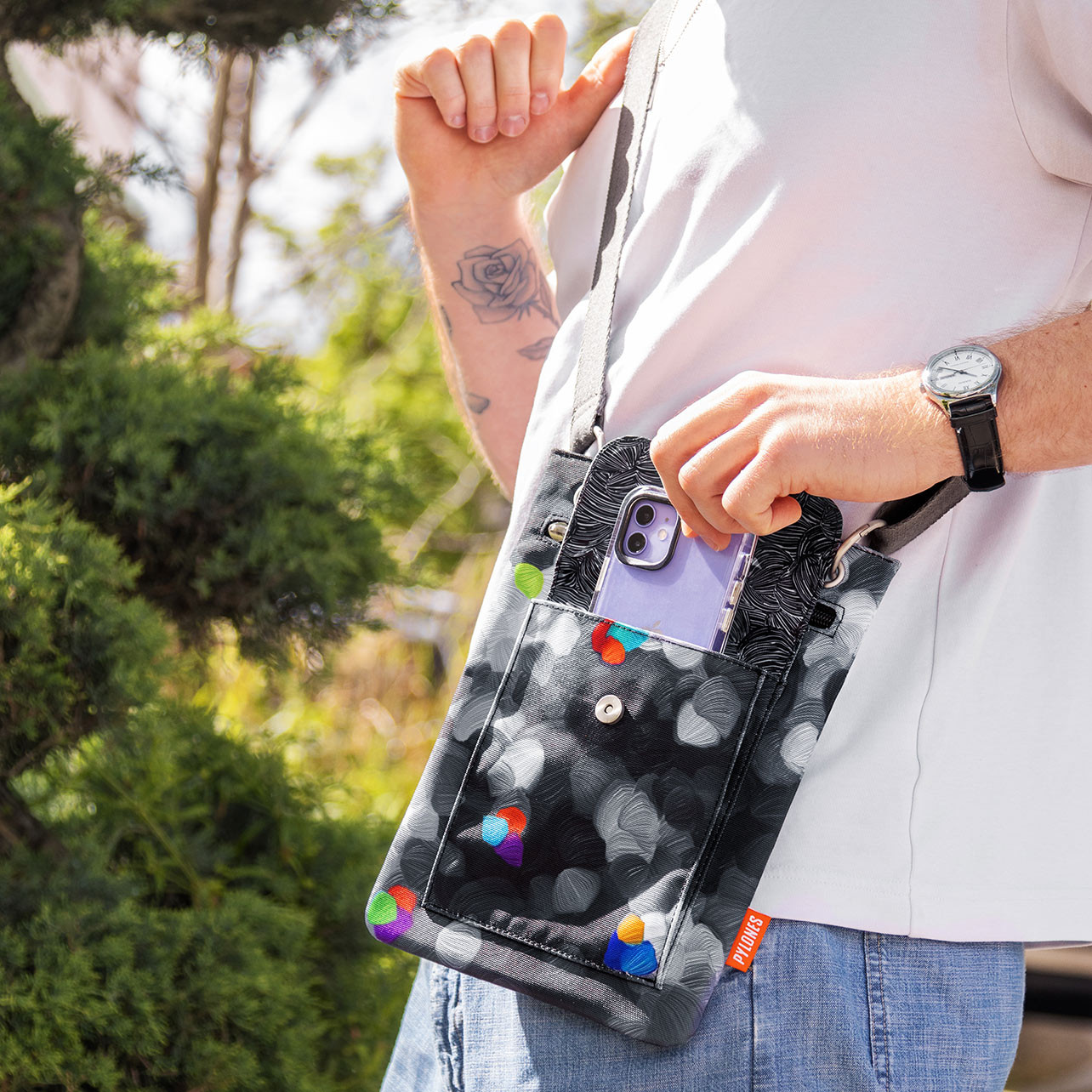 Borsa a tracolla piccola con patta - Diana - The Bridge – Pelletterie Pina Ercolano