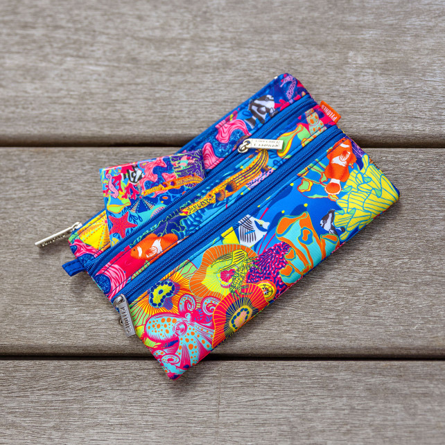 Big zip pouch sale