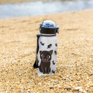 Water bottle with straw 50 cl - Happyglou straw