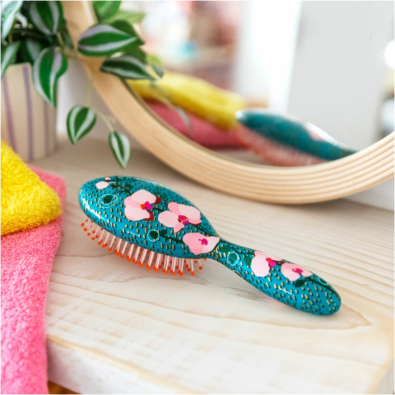Ladypop Kleine Haarbürste Für Kinder - 18 Cm, Bunt, Weiche Borsten
