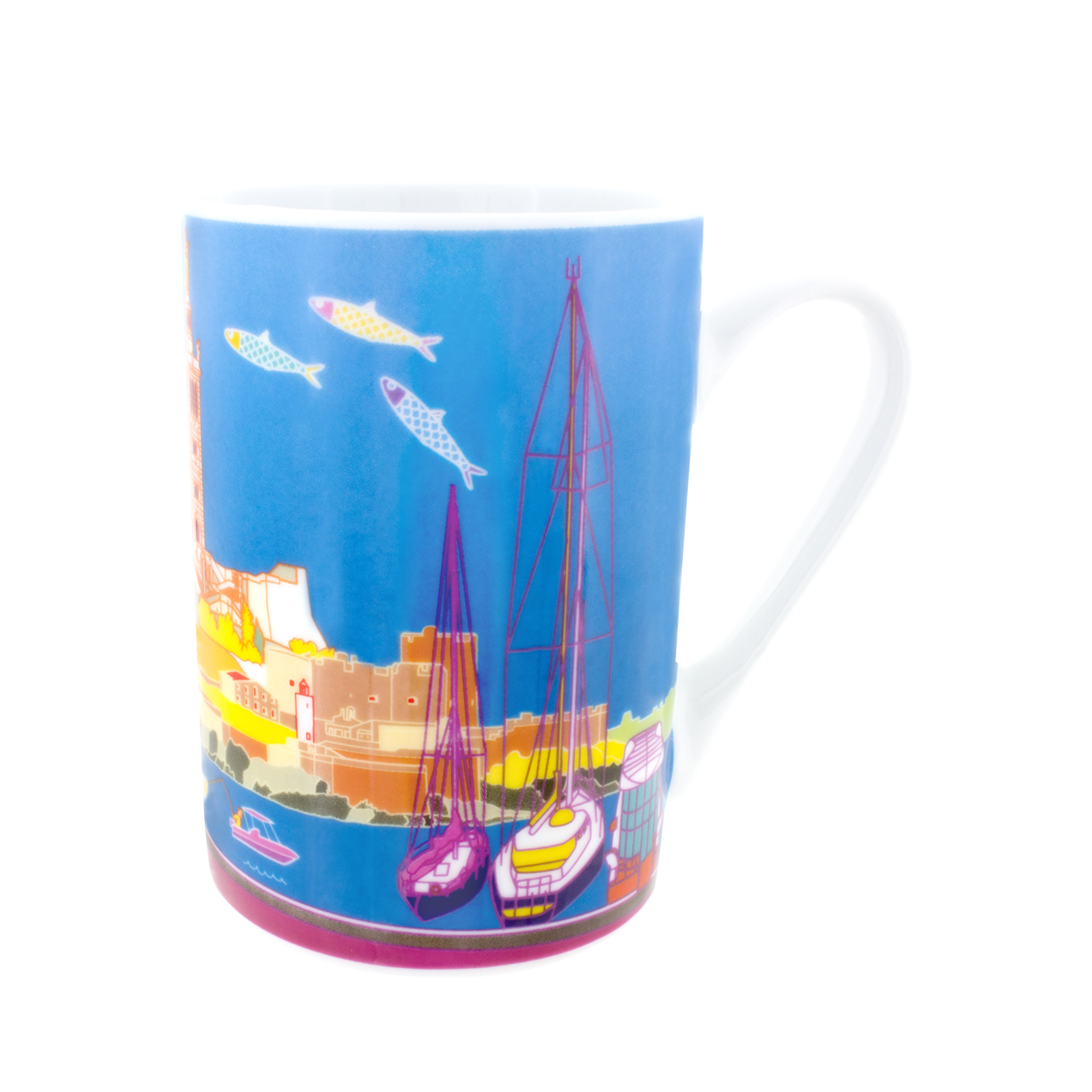 Mug en Porcelaine fine - Bouquet de tulipes