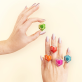 Glass ring - Energie Medium Billes