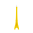 40474 - Kugelschreiber Tower - Paristory - Jaune
