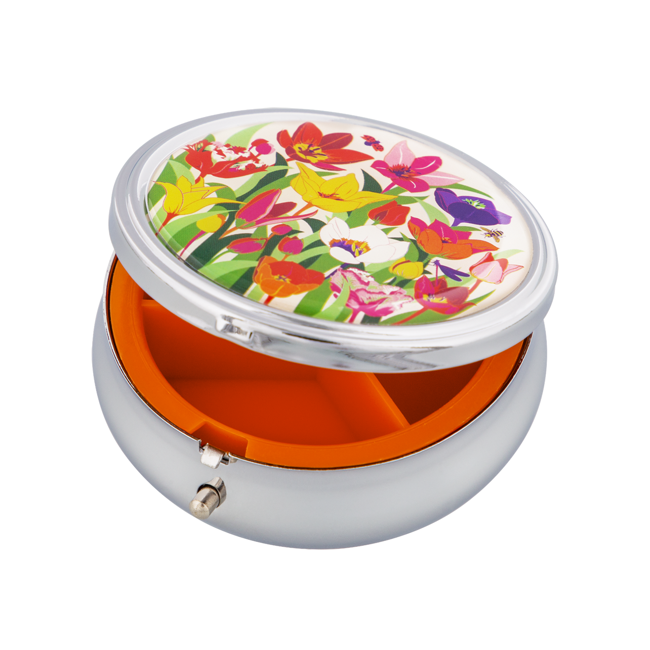 Ptyism 2 Pezzi Porta Pastiglie Da Viaggio(Grande E Piccolo-Purple - Foto 3