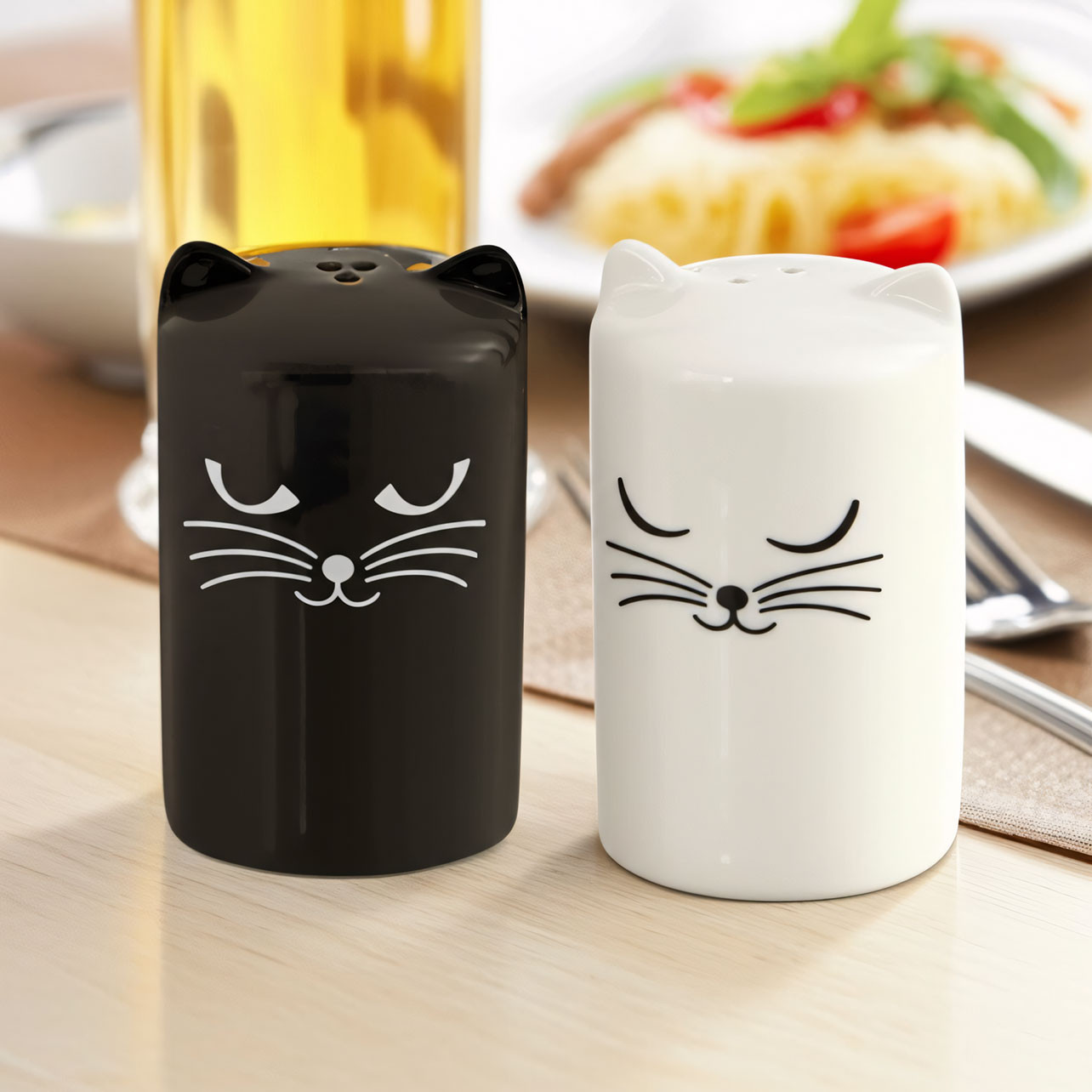 Saliera E Pepiera Colore Bianco - - 604AK-00P