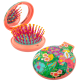 16958 - Spazzola pieghevole con specchio - Lady Retro - Tropical