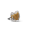 40861 - Glass ring - Cat Nano Billes - Or