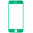33376 - Glass screen protector for iPhone 6/7 - I Protect - Vert