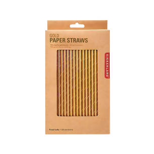 Paper Straw – Gold