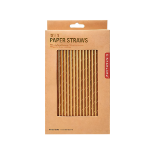 Papierstrohhalm – Gold