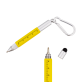 40792 - Key-Ring Pen Multifunction - Petit Ingénieur - Jaune