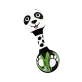 25042 - Maracas rattle - Chica Chica - Panda