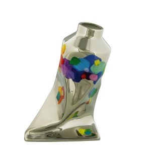 Large vase - Art Floral Chrome Large