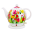 15836 - Electric kettle with european plug 1 L - Byzance - Tulipes