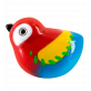 14803 - Magnetvogel für Büroklammern - Piu Piu - Ara rouge