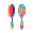 14867 - Small Hairbrush - Ladypop Small - Bouquet
