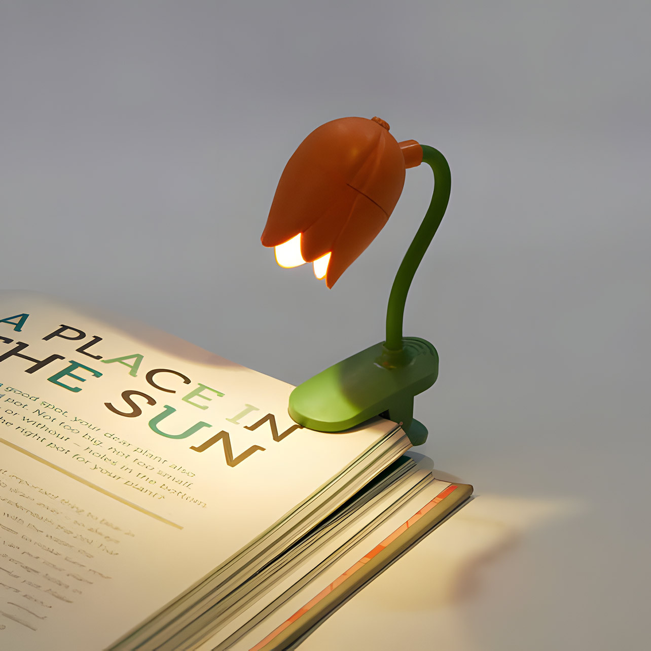 Wedo 25422101 Looplight - Lampada Da Lettura LED Ricaricabile USB-C, 3 Colori E 3 Livelli Di Luminosità