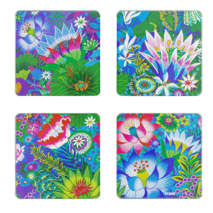 4 Untersetzer - Sous verre