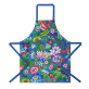 35351 - Apron - Maestro - Fleurs d\'eau