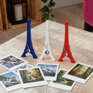 Scatola da 3 mollette da bucato Tower - Les parisiennes