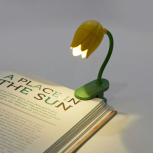 Lampada da lettura LED clip - Tulipe