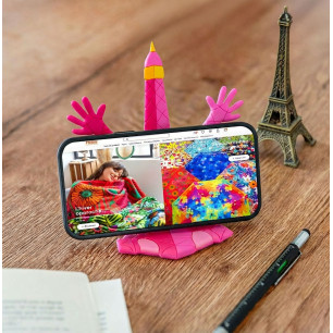 Support téléphone bureau - Ani-stand