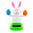 29870 - Solar Figur - 1-2-3 Soleil - Lapin