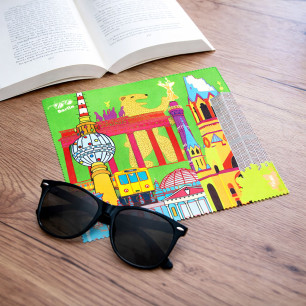 Microfibre cloth for glasses - Belle Vue City