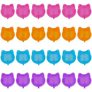 24 cubetti di ghiaccio riutilizzabili - Glaçons Chat