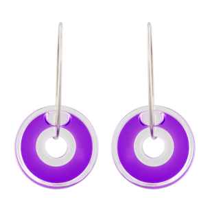 Ohrhänger - Donut transparent