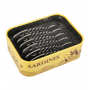 6 er Set Aperitifspieße - Sardines