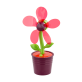 41081 - Rechargeable fan - Ventifleur - Violet