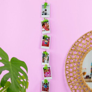 Photo holder cable and magnets - Magnetic Cable