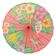 41100 - Parasol / Sunshade - Ombrelle - Tropical