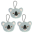 41265 - 3er-Set Küchenschwämme - Anisponge - Koala