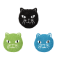 41265 - Set de 3 éponges de cuisine - Anisponge - Chat