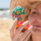 Spazzola pieghevole con specchio - Lady Retro