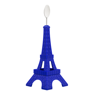Eggcup and spoon Tower - Paris à la coque