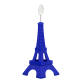 41121 - Eggcup and spoon Tower - Paris à la coque - Bleu