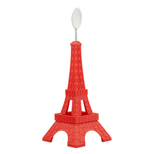 Huevera y cuchara Tower - Paris à la coque