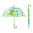 41262 - Paraguas niño - Rainkids - Frog