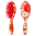 14860 - Spazzola per capelli grande - Ladypop Large - La vie en Roses