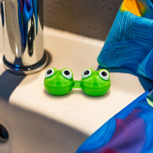 Kontaktlinsenbehälter Frog - Grenoeil